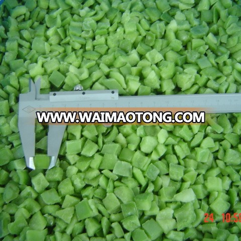 New crop frozen green pepper