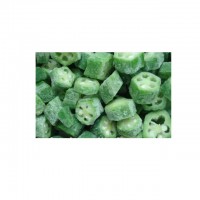 New Crop IQF Frozen Okra Cut Frozen Vegetable